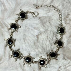 Silver Tone Mood Bracelet